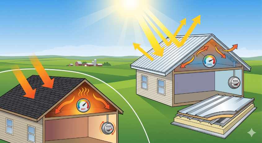 Metal Roof Reflectivity