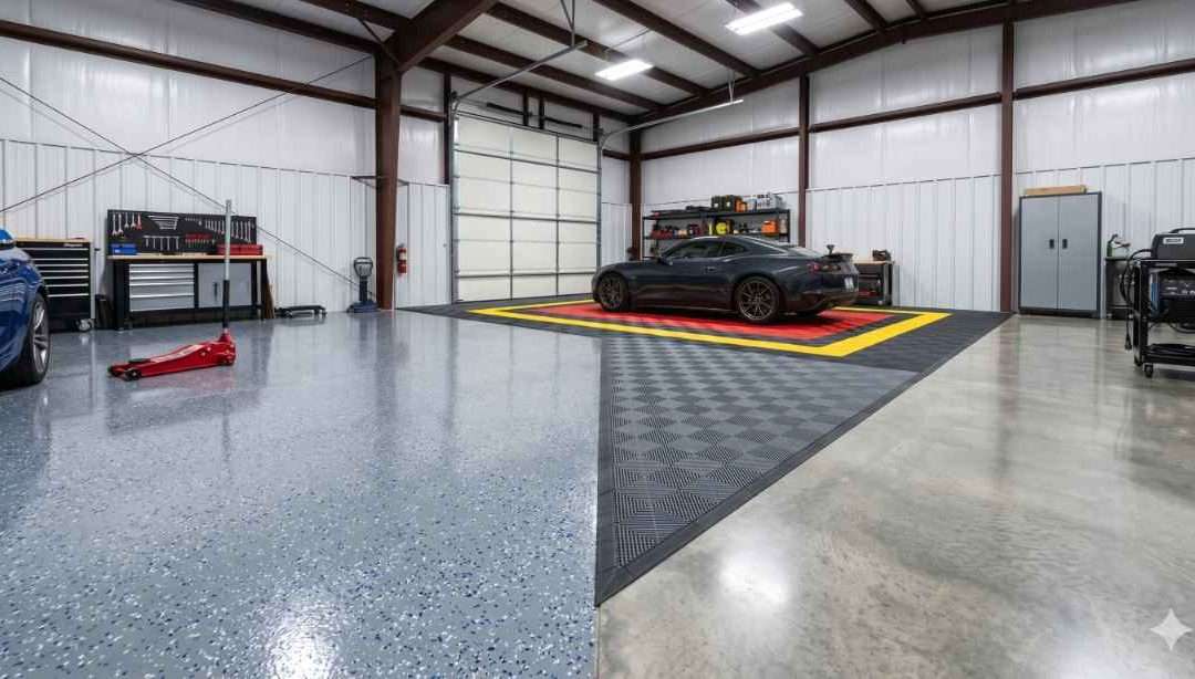 Choosing the Right Flooring for Your Shop Condo (Epoxy, Concrete, Tile)